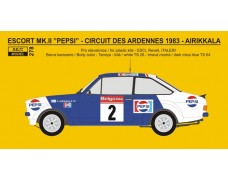Ford Escort RS 1800 „PEPSI“ - Circuit des Ardennes - Airikkala / Piironen